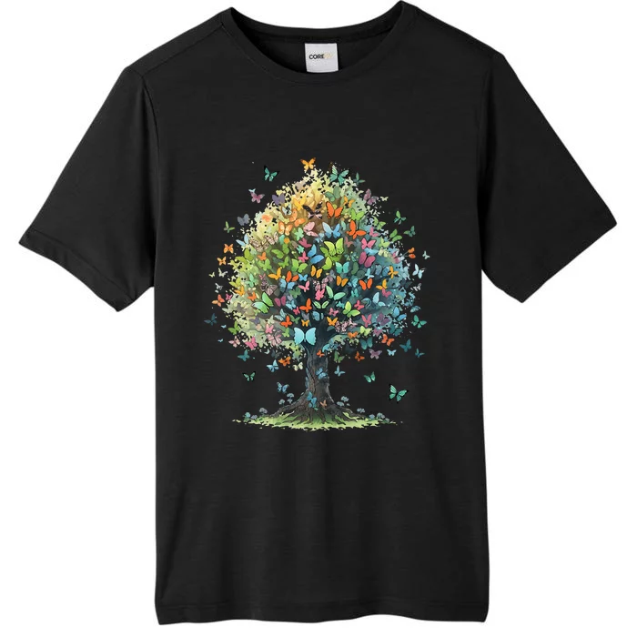 Butterfly Tree Aesthetics Butterflies Beautiful Aesthetics ChromaSoft Performance T-Shirt