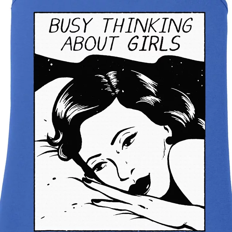 Busy Thinking About Ladies Essential Tank