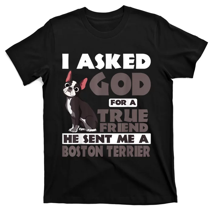 Boston Terrier American Gentleman NonSporting Dog Lover T-Shirt