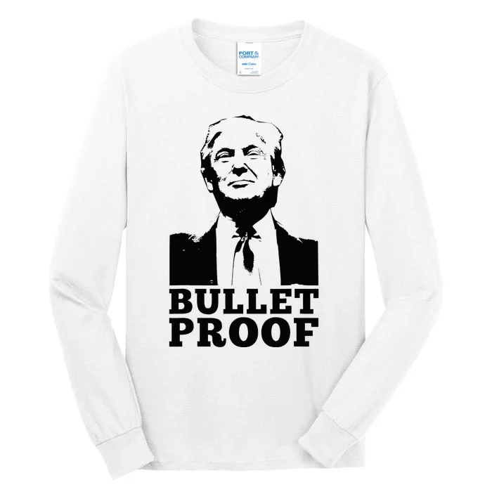 Bulletproof Trump Tall Long Sleeve T-Shirt