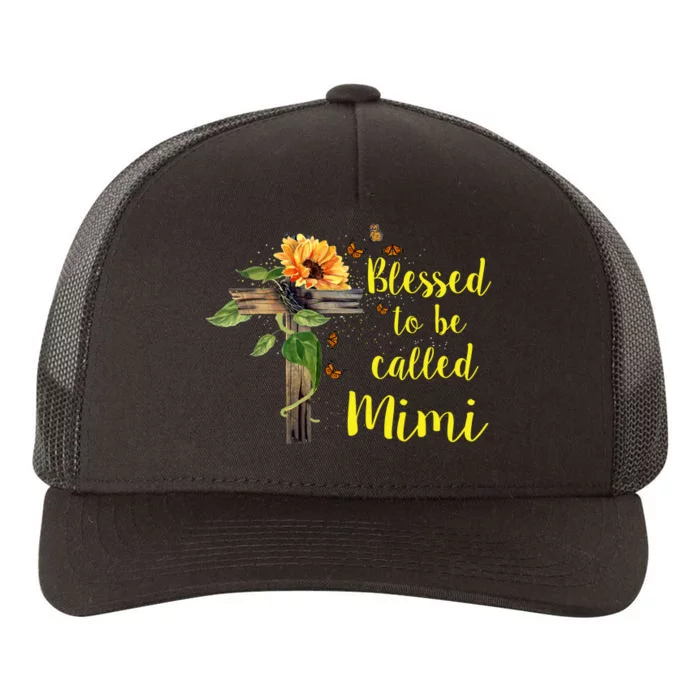 Blessed To Be Called Mimi Yupoong Adult 5-Panel Trucker Hat