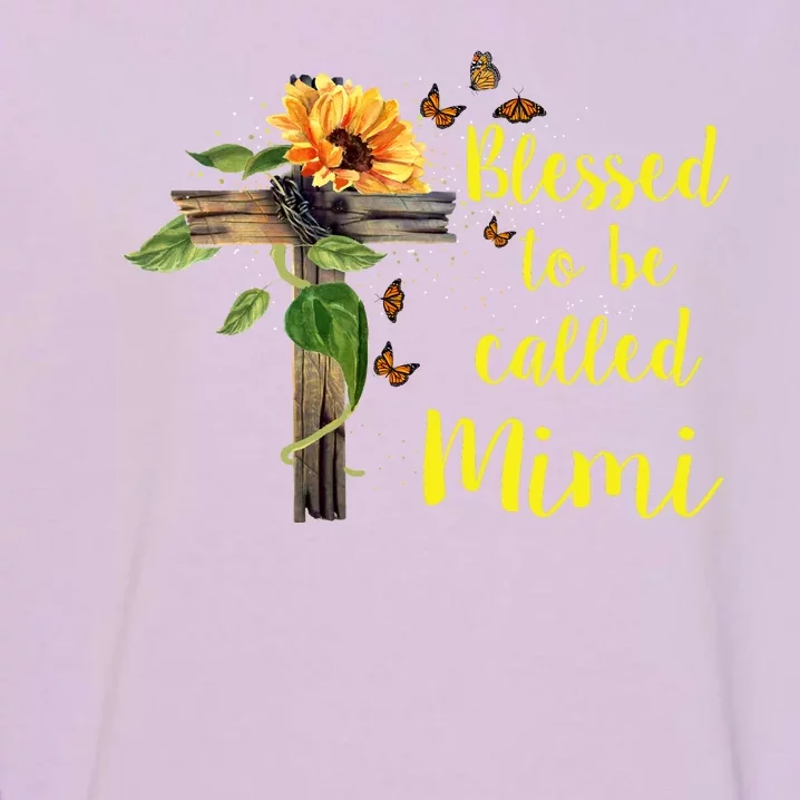 Blessed To Be Called Mimi Garment-Dyed Sweatshirt