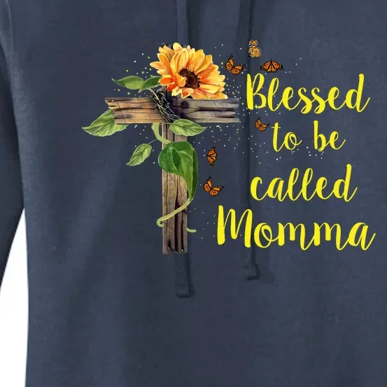 Blessed To Be Called Momma Women's Pullover Hoodie