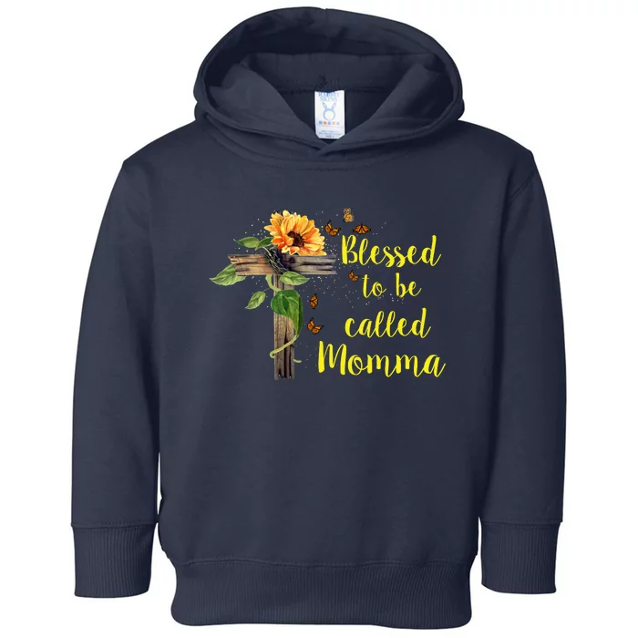 Blessed To Be Called Momma Toddler Hoodie