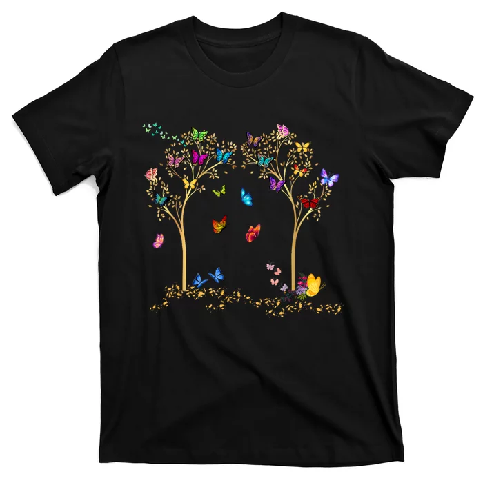 Butterfly Tree Beautiful Butterflies T-Shirt