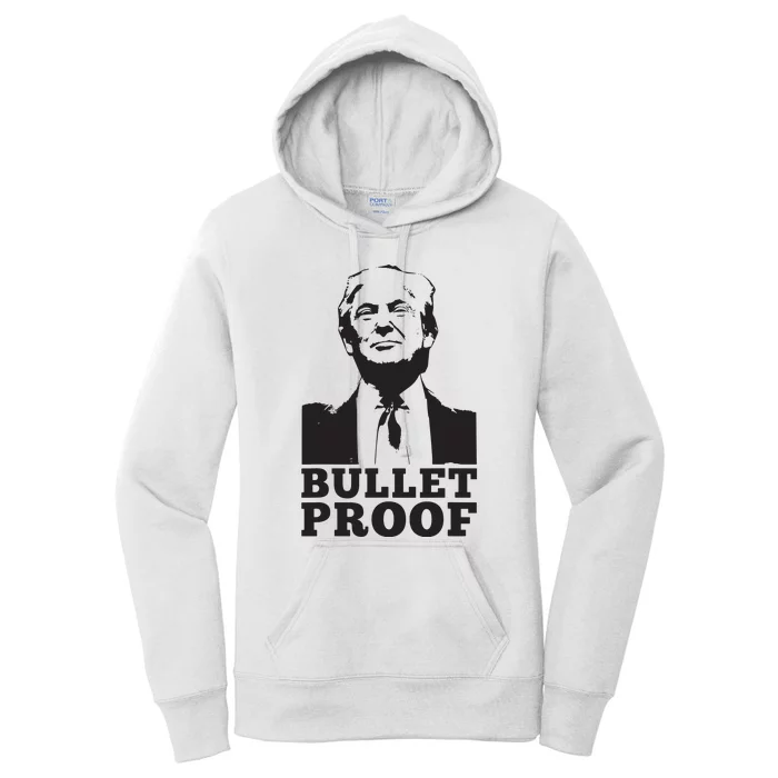 Bulletproof Trump Women's Pullover Hoodie