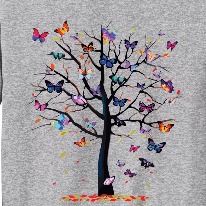 Butterfly Tree Beautiful Tall Sweatshirt