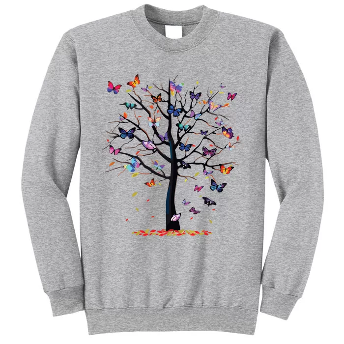 Butterfly Tree Beautiful Tall Sweatshirt