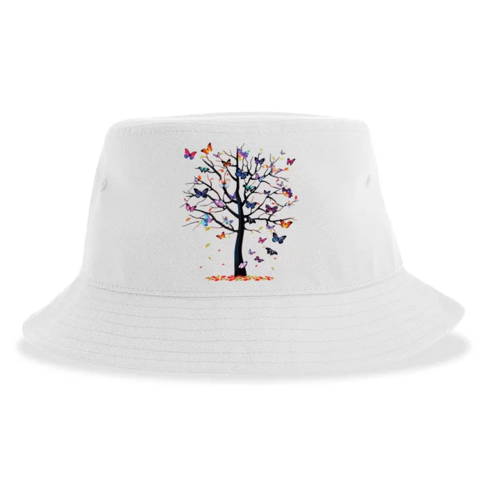 Butterfly Tree Beautiful Sustainable Bucket Hat