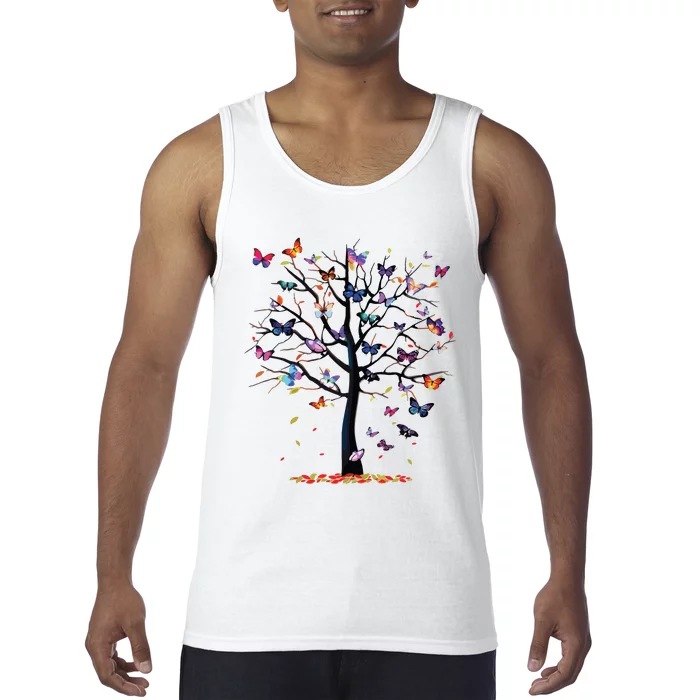 Butterfly Tree Beautiful Tank Top