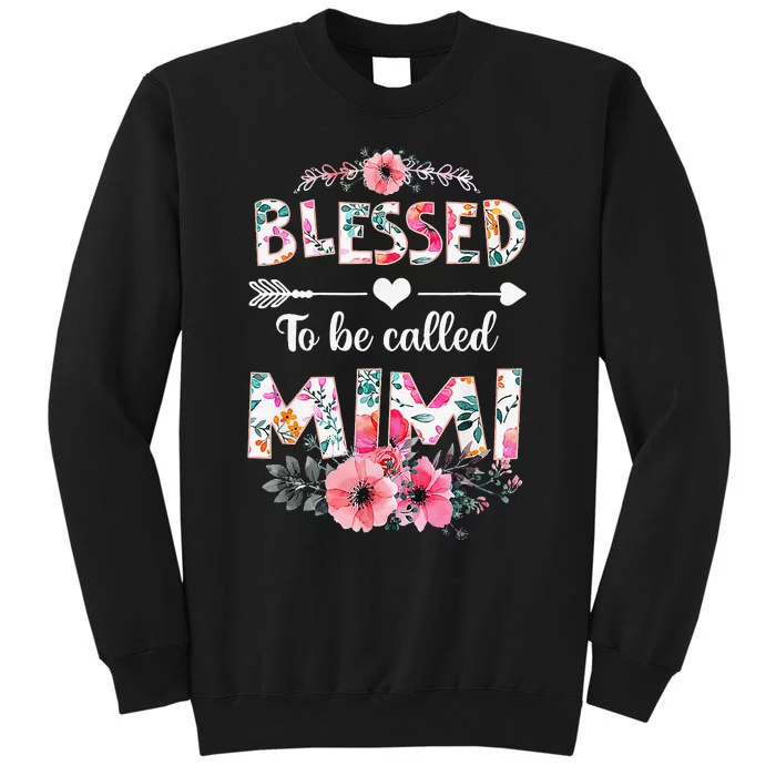 Blessed To Be Called Mimi Funny Mimi Mother's Day Sweatshirt