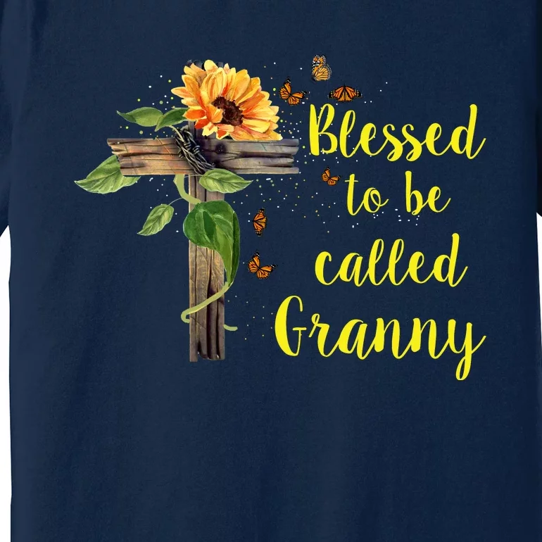 Blessed To Be Called Granny Premium T-Shirt