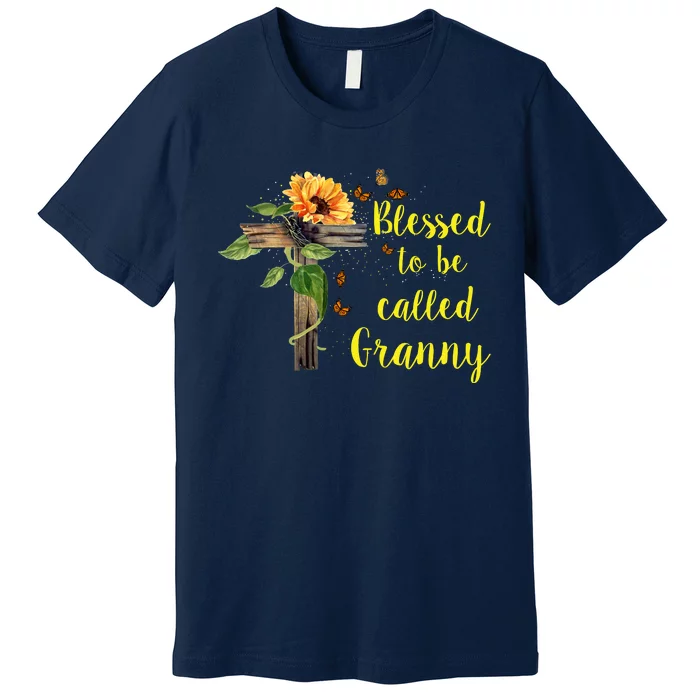 Blessed To Be Called Granny Premium T-Shirt