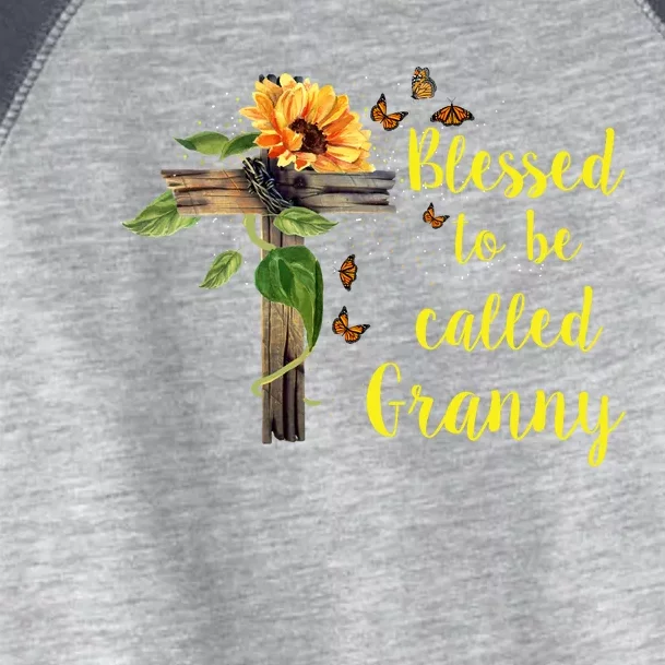 Blessed To Be Called Granny Toddler Fine Jersey T-Shirt