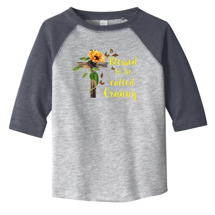 Blessed To Be Called Granny Toddler Fine Jersey T-Shirt