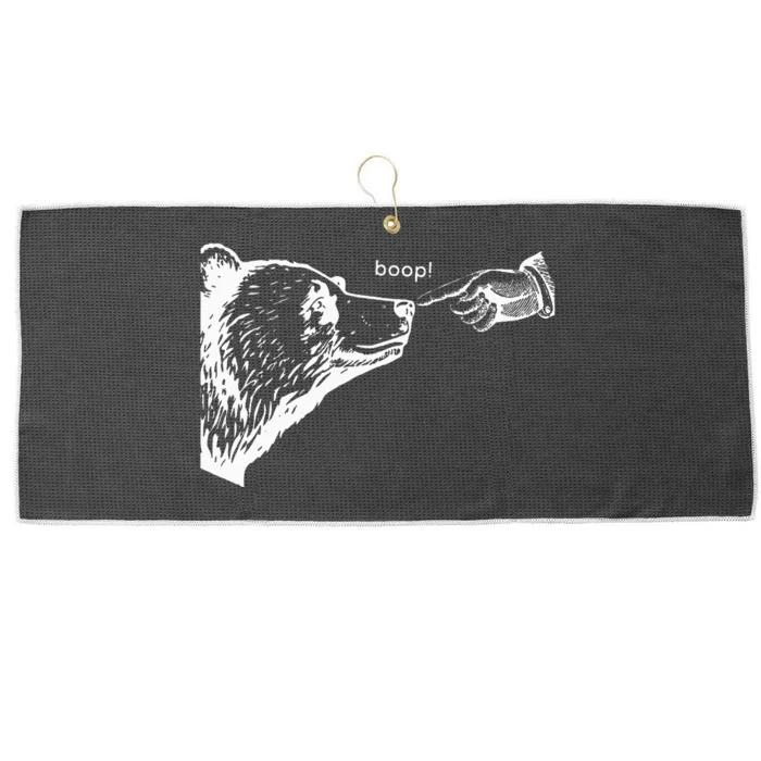 Boop The Bear Large Microfiber Waffle Golf Towel