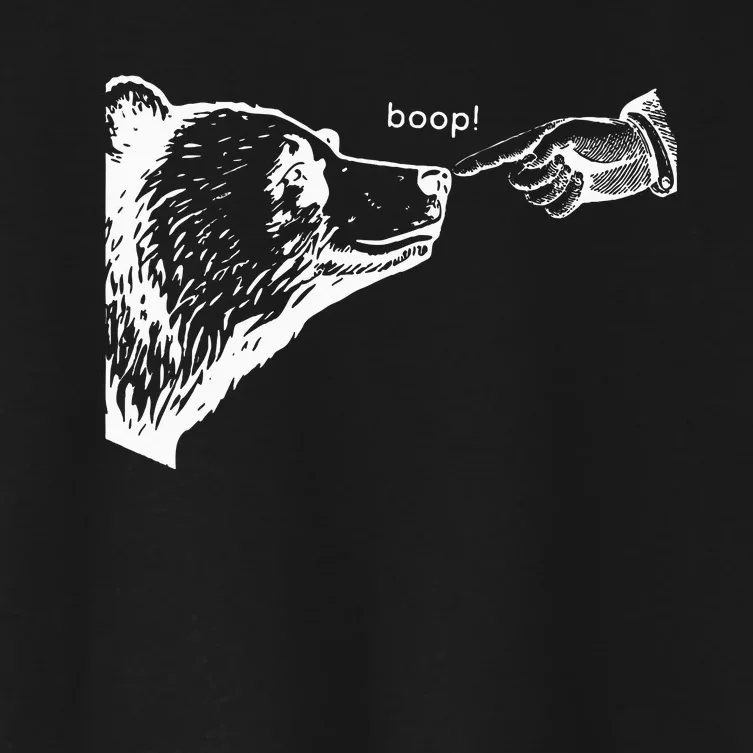 Boop The Bear Women's Crop Top Tee