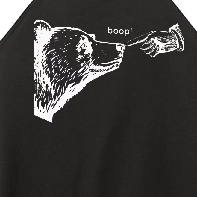 Boop The Bear Women’s Perfect Tri Rocker Tank