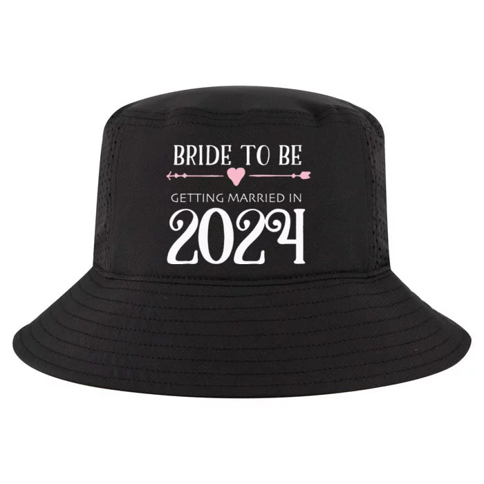 Bride to Be 2024 Engagement Ring Future Bride Cool Comfort Performance Bucket Hat