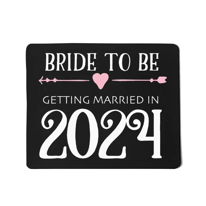 Bride to Be 2024 Engagement Ring Future Bride Mousepad