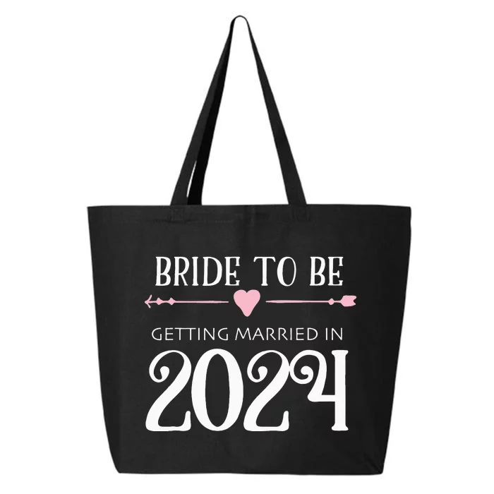 Bride to Be 2024 Engagement Ring Future Bride 25L Jumbo Tote