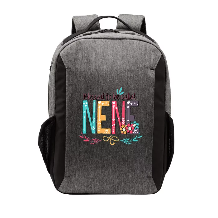 Blessed To Be Called Nene Colorful Grandma Vector Backpack