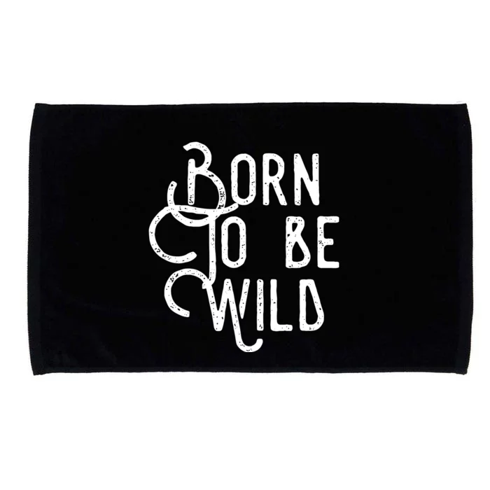 Born To Be Wild Microfiber Hand Towel