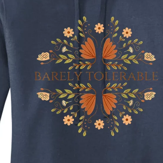 Barely Tolerable Women's Pullover Hoodie