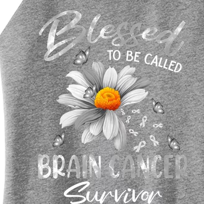 Blessed To Be Called Brain Cancer Survivor Gift Women’s Perfect Tri Rocker Tank