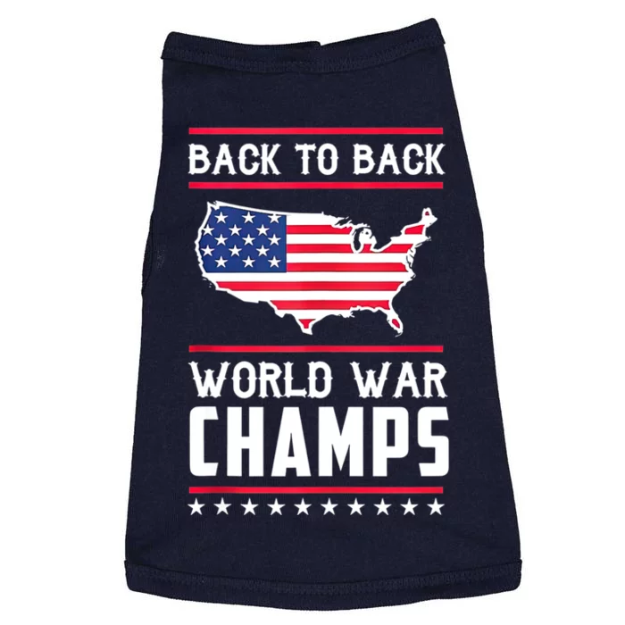 Back To Back Undefeated World War Champs Doggie Tank