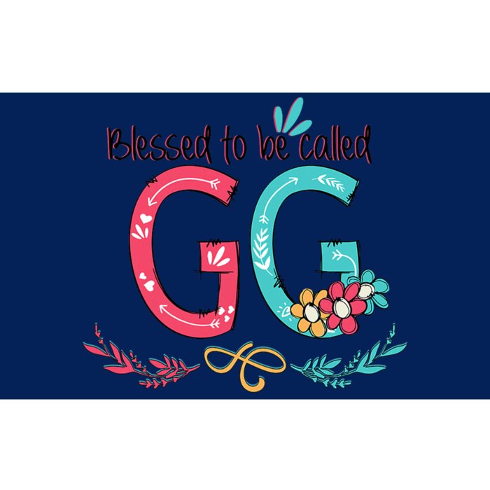 Blessed To Be Called Gg Colorful Gifts Grandma Bumper Sticker