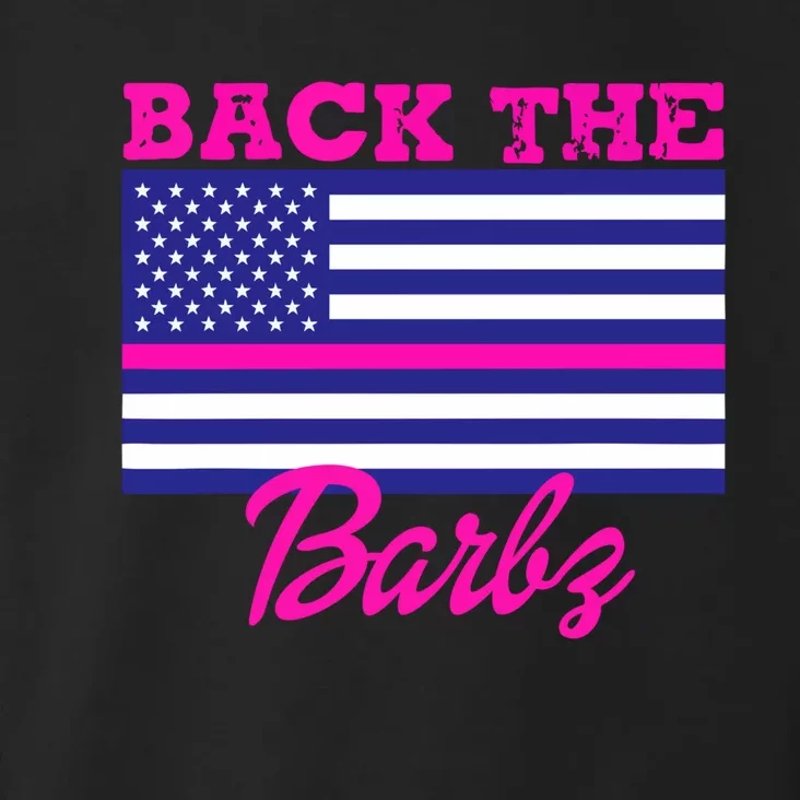 Back The Barbz Toddler Hoodie