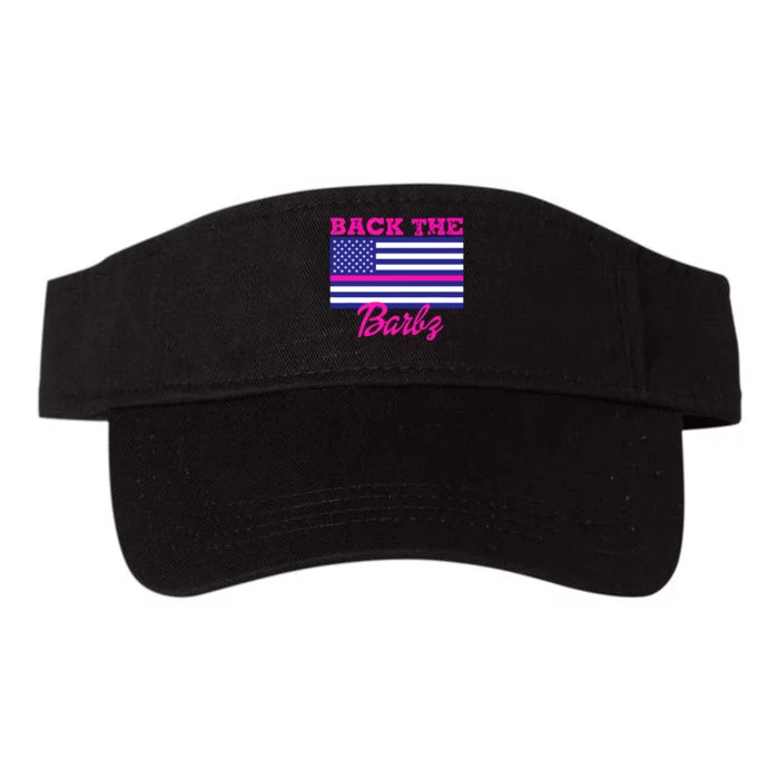 Back The Barbz Valucap Bio-Washed Visor