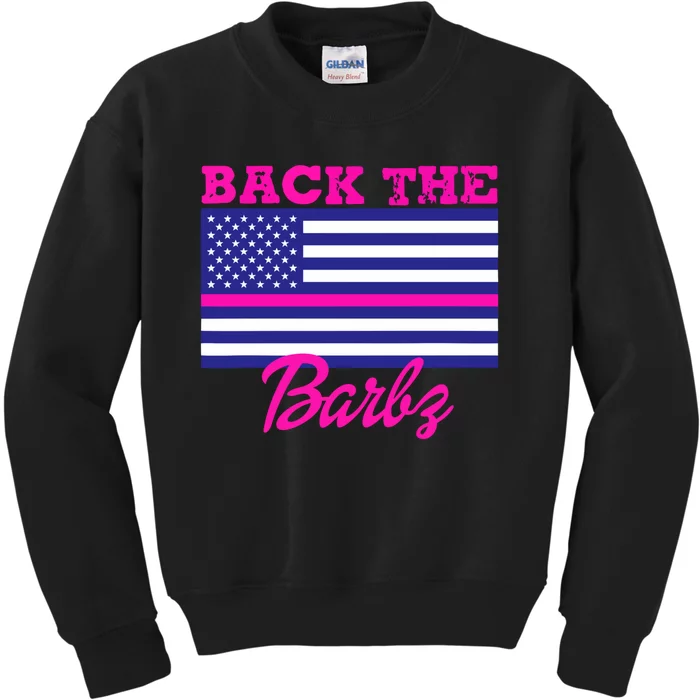 Back The Barbz Kids Sweatshirt