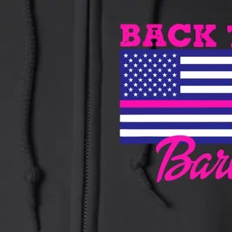 Back The Barbz Full Zip Hoodie