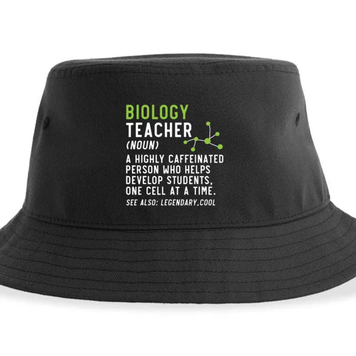 Biology Teacher Biology Student Science Lover Biologist Sustainable Bucket Hat