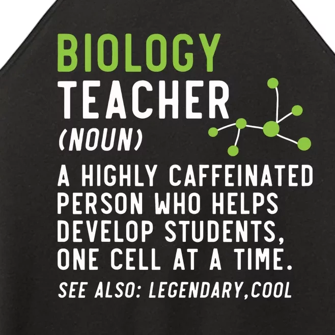 Biology Teacher Biology Student Science Lover Biologist Women’s Perfect Tri Rocker Tank