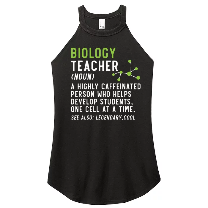 Biology Teacher Biology Student Science Lover Biologist Women’s Perfect Tri Rocker Tank