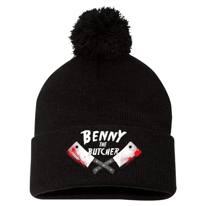 Benny The Butcher Pom Pom 12in Knit Beanie