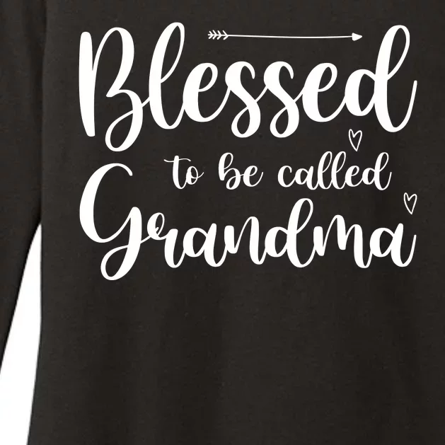 Blessed To Be Called Grandma Womens CVC Long Sleeve Shirt