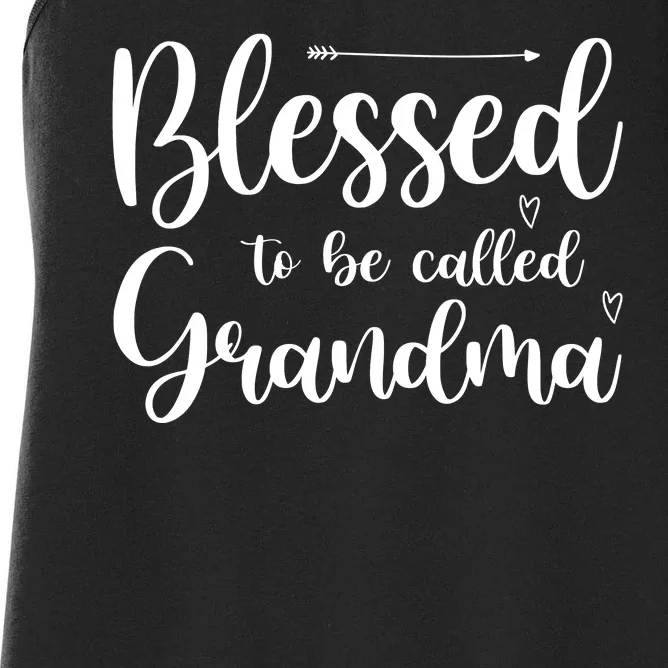 Blessed To Be Called Grandma Women's Racerback Tank