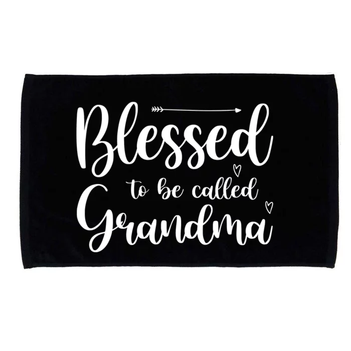 Blessed To Be Called Grandma Microfiber Hand Towel