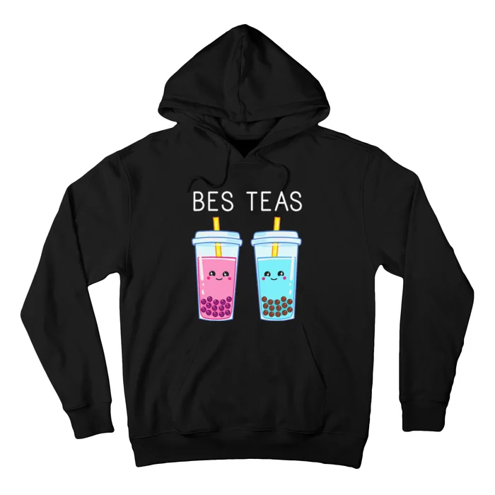 Bubble Tea Boba Tapioca Pearls Milk Drink Kawaii Friend Hoodie