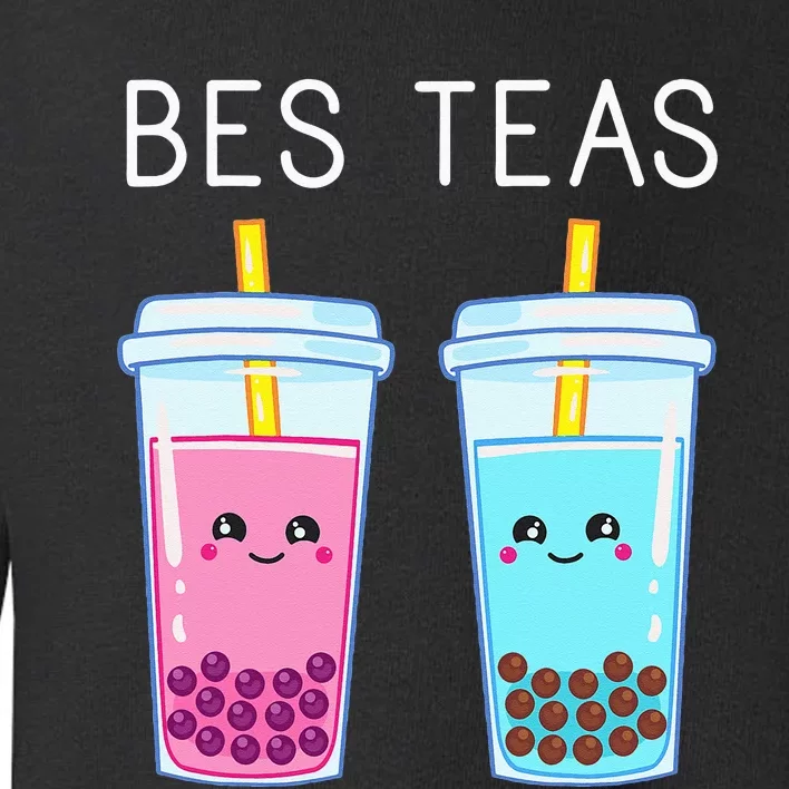 Bubble Tea Boba Tapioca Pearls Milk Drink Kawaii Friend Toddler Sweatshirt