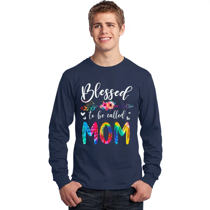 Blessed To Be Called Mom Cute Mothers Day Long Sleeve Shirt