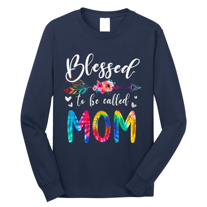 Blessed To Be Called Mom Cute Mothers Day Long Sleeve Shirt