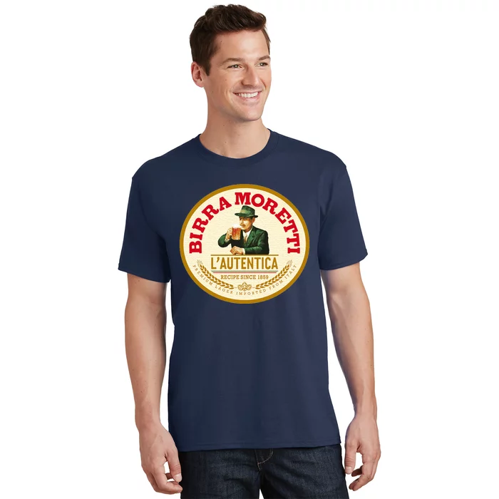 Best To Buy Iconic Vintage Birra Moretti Logo 1859 Design T-Shirt