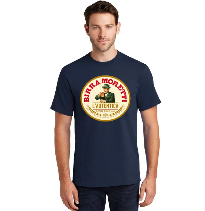 Best To Buy Iconic Vintage Birra Moretti Logo 1859 Design Tall T-Shirt