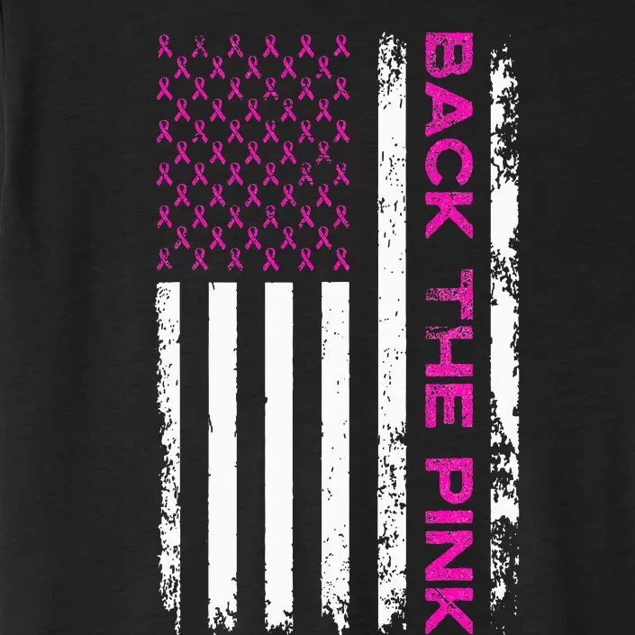 Back The Breast Cancer Awareness Flag ChromaSoft Performance T-Shirt