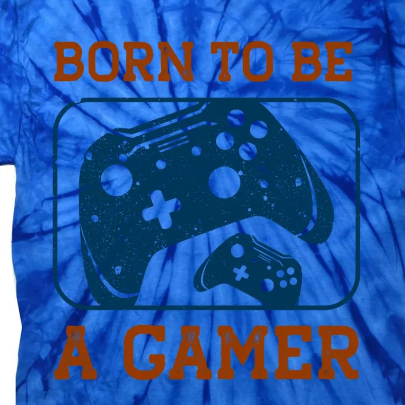 Born To Be A Gamer Cute Gift Tie-Dye T-Shirt